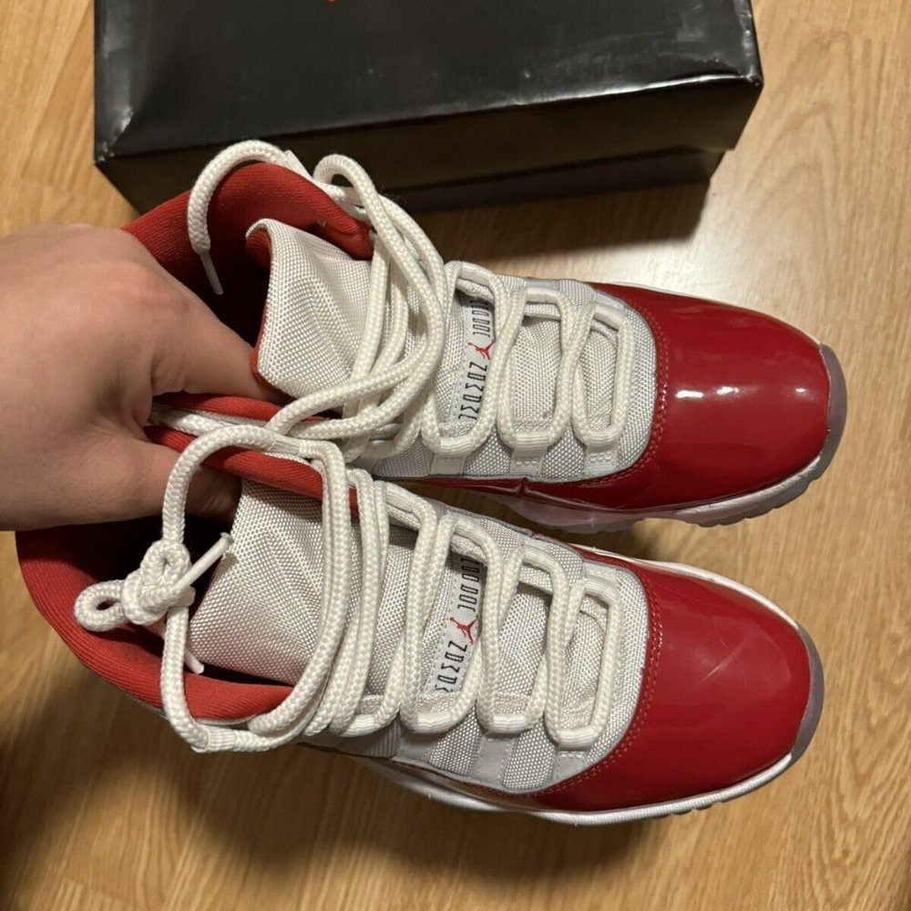 Jordan 11 Retro High Cherry-With Box-Lightly Worn - Picture 3 of 7